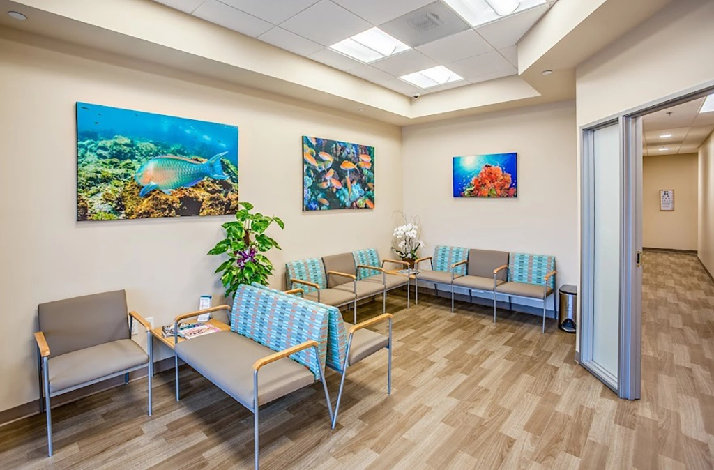 waiting room at MD Today Urgent Care