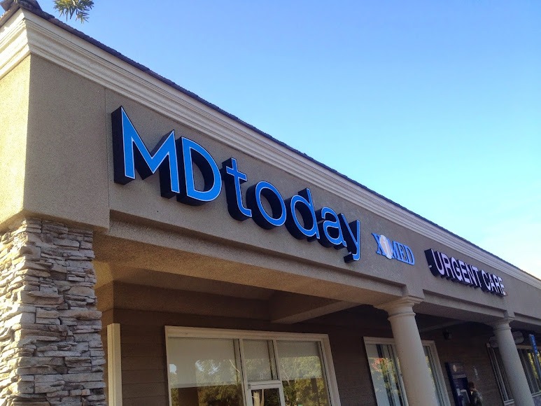 Exterior of MD Urgent Care scripps ranch location