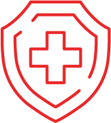 cross shield icon